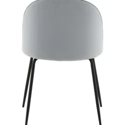 Rynkeby matstol - Grå sammet