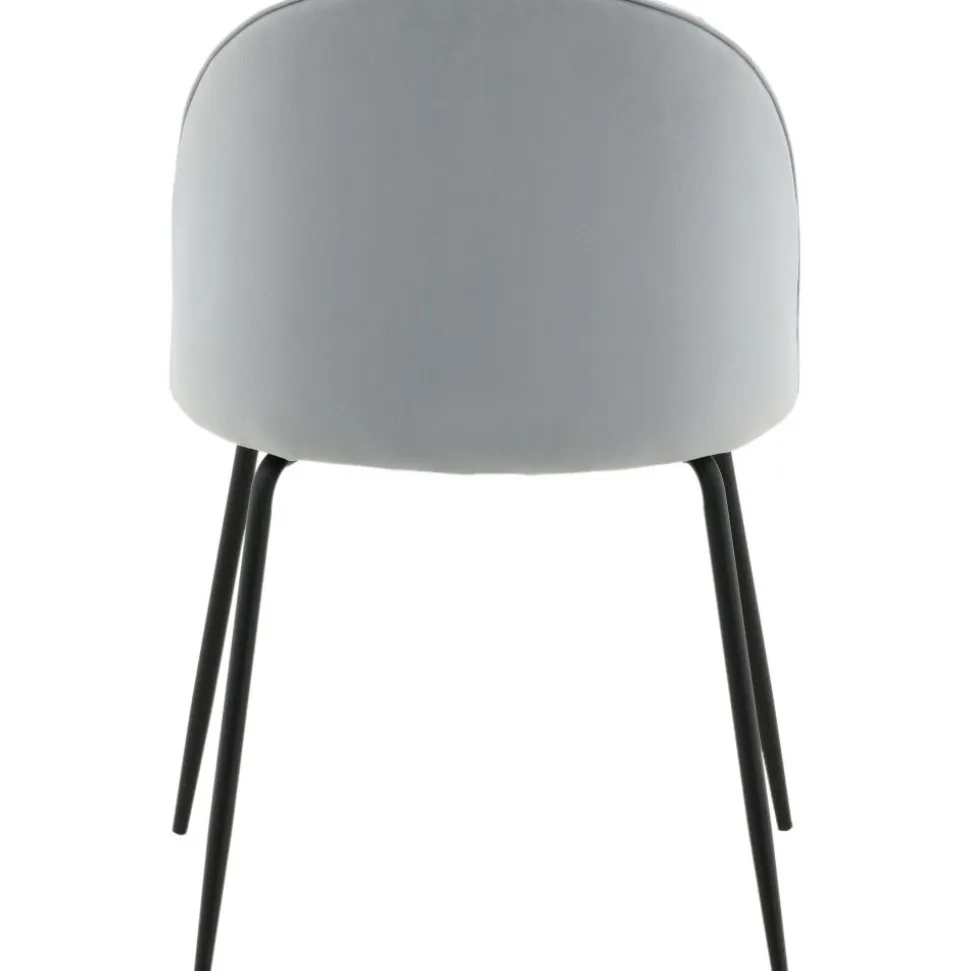 Rynkeby matstol - Grå sammet