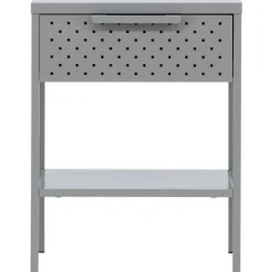 Sacramento sängbord - Ljusgrå