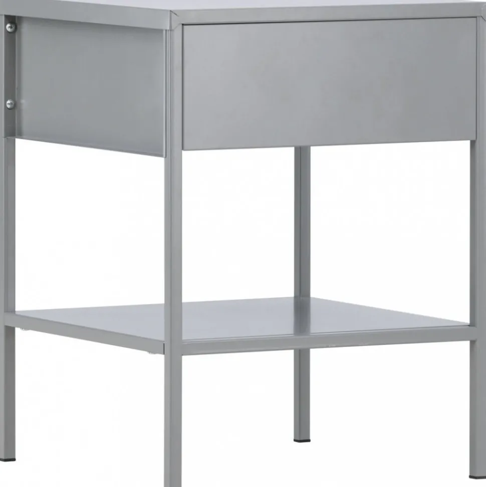 Sacramento sängbord - Ljusgrå