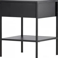 Sacramento sängbord - Svart