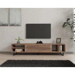 Safir TV-bänk - Furu