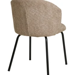 Safira matstol - Beige bouclé