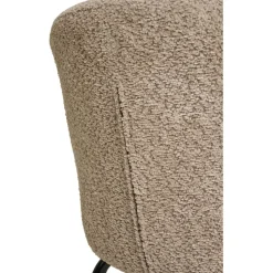 Safira matstol - Beige bouclé