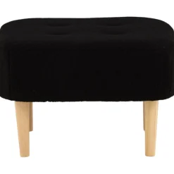 Salina sittpuff - Svart