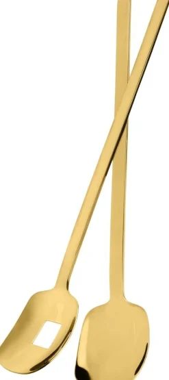 Salladsbestick guld