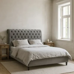 Salomon sängram 120 cm - Grå