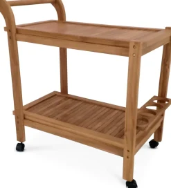 Saltö serveringsvagn i Teak + Rengöringsmedel för utemöbler