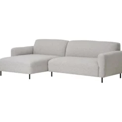 Salvador divansoffa vänster - Ljusgrå