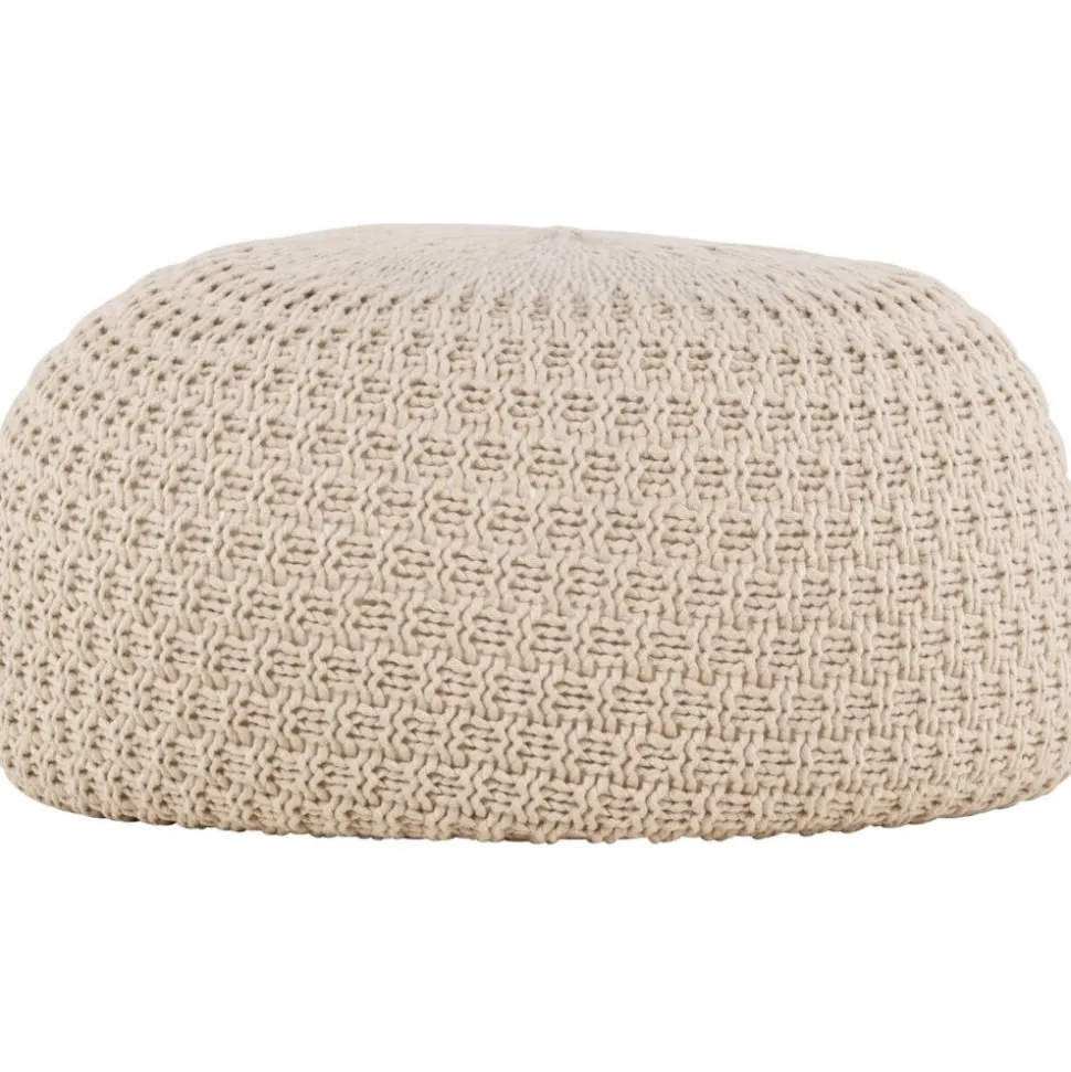 Sam sittpuff Ø60 cm - Beige