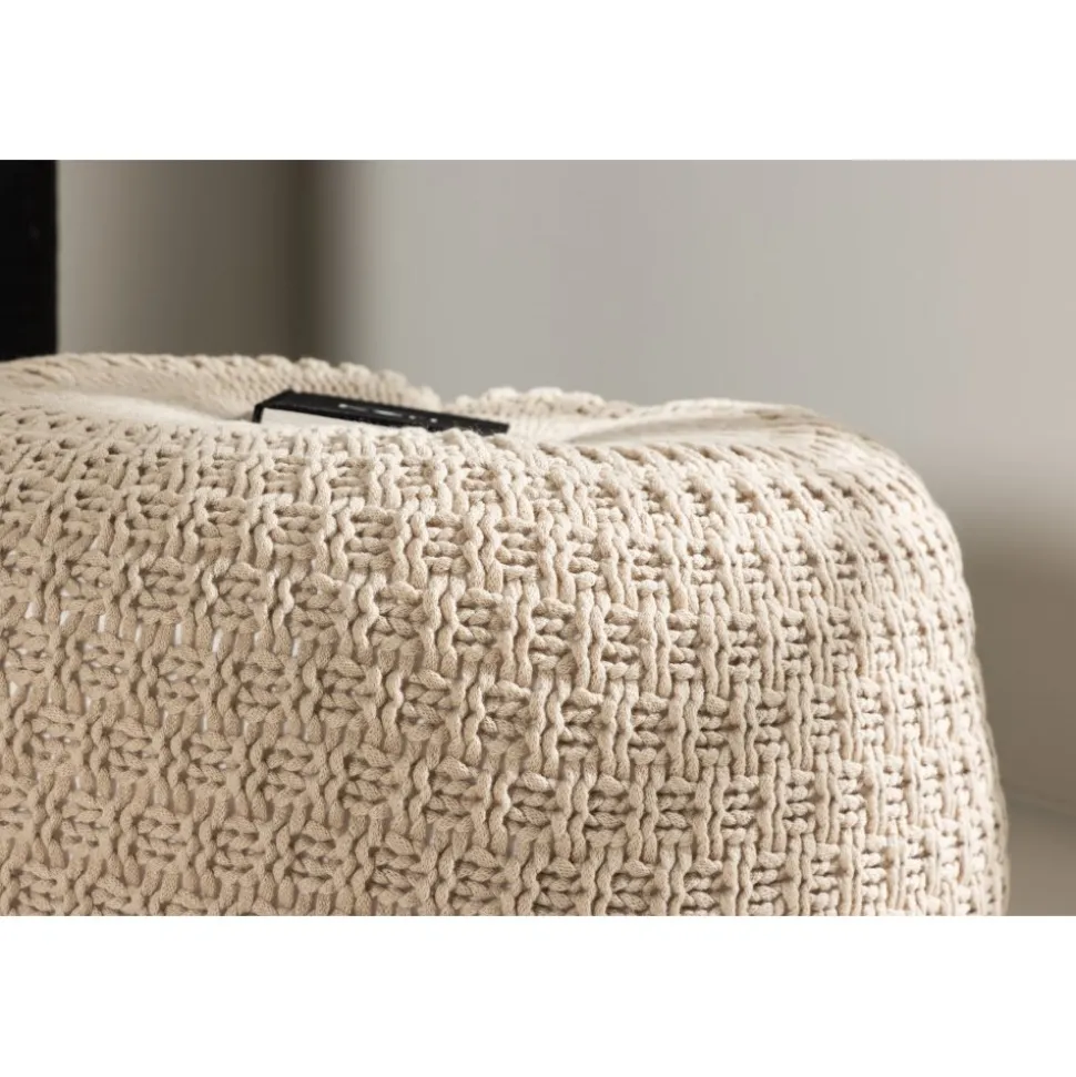 Sam sittpuff Ø60 cm - Beige