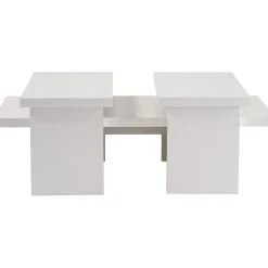 Sanctuary soffbord 110 x 45 cm - Vit trä