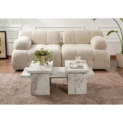 Sanctuary soffbord 110 x 45 cm - Freesia marmor