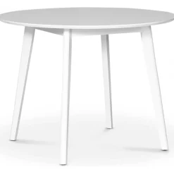 Sandhamn vitt runt matbord Ø100 cm