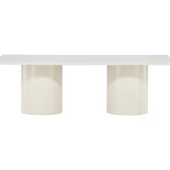 Sandvika soffbord 120 x 50 cm - Beige