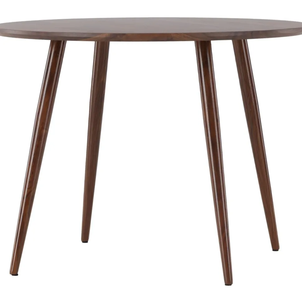 Sanford runt matbord i valnöt Ø100 cm