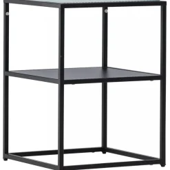 Sao paulo sidobord 40 x 40 cm - Svart