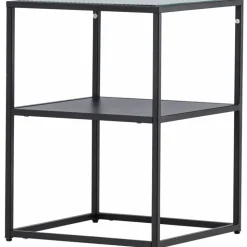 Sao paulo sidobord 40 x 40 cm - Svart