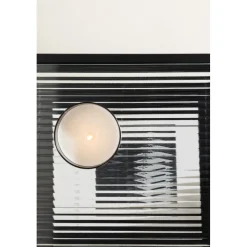 Sao paulo sidobord 40 x 40 cm - Svart