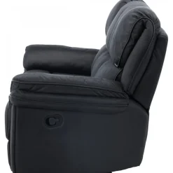 Saranda 3-sits reclinersoffa - Svart