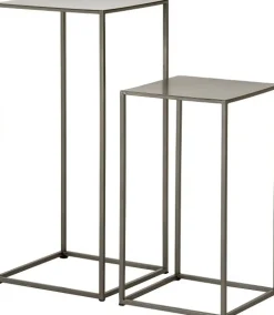 Satsbord 2 st i metall