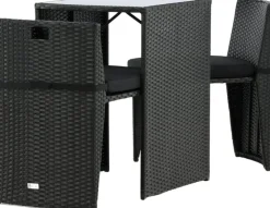 Savanna cafégrupp - Grå + Rengöringsmedel för utemöbler