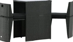 Savanna cafégrupp - Grå + Textilskydd för utemöbler