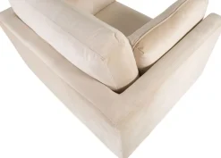 Savanna fåtölj - Beige (sammet)/mässing