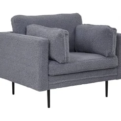 Savanna fåtölj - Grå Teddy