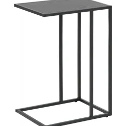 Seaford sidobord 43 cm - Svart