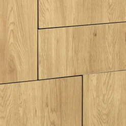 Seaford skåp - Ek/svart