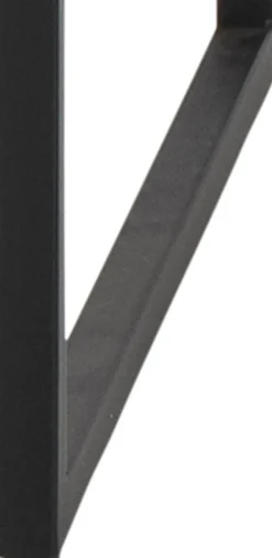 Seaford skrivbord 110 cm - Ek/svart