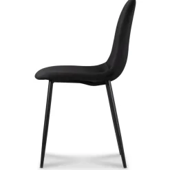 Seat matgrupp, matbord med 4 st Carisma matstolar - Svart + 4.00 x Stolsdyna