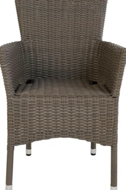 Seattle utestol - Mörkbrun + Fläckborttagare för möbler