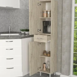 Selin badrumsskåp - Travertin