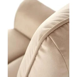 Semir elektrisk reclinerfåtölj med USB - beige sammet