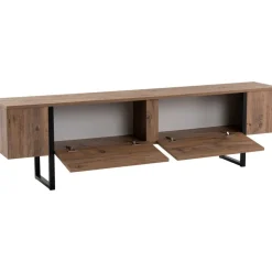 Serenity TV-bänk - Furu/svart