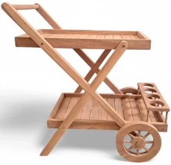 Serveringsvagn i teak - Saltö