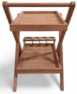 Serveringsvagn i teak - Saltö