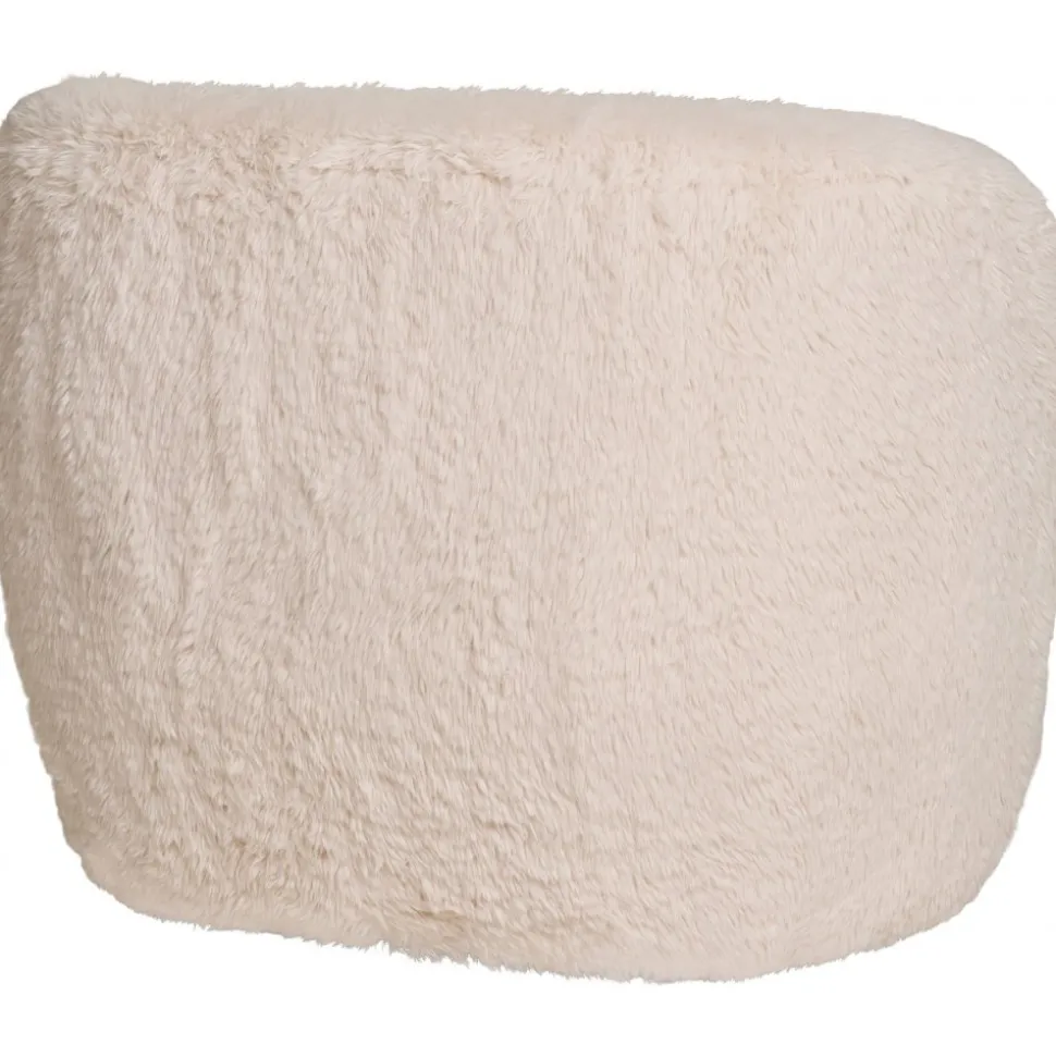 Setubal fåtölj - Offwhite fuskpäls