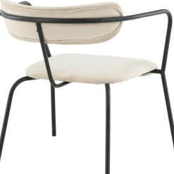 Shaun fåtölj - Beige sammet