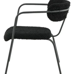 Shaun fåtölj - Svart teddy