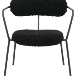 Shaun fåtölj - Svart teddy