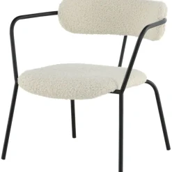 Shaun fåtölj - Vit teddy