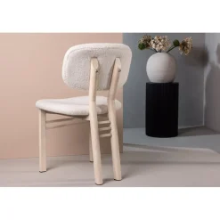 Sia matstol - Beige/vit