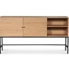 Sideboard i oljad ek 160 cm bred