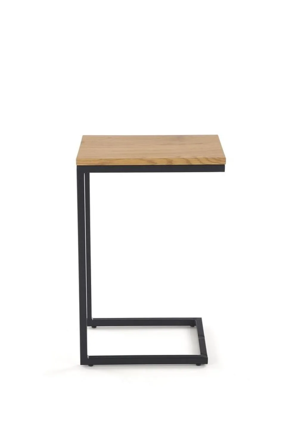 Sidobord 40 x 30 x 60 cm - Ek/svart