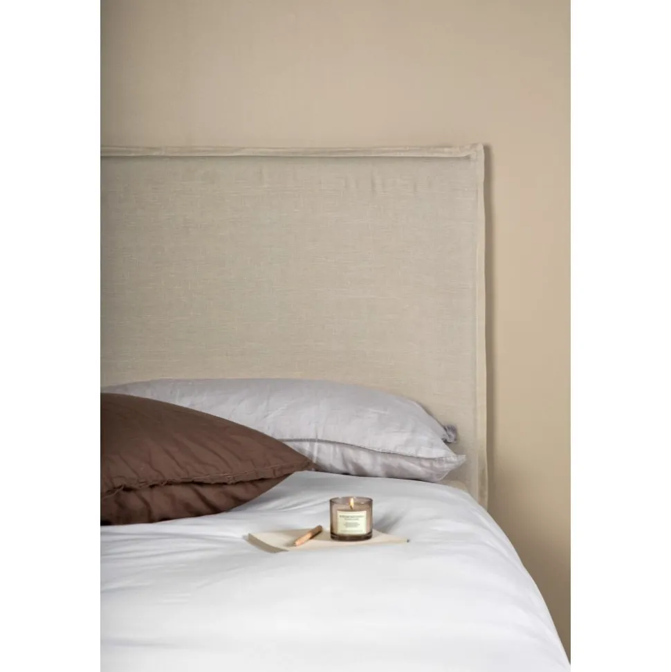 Signe sänggavelöverdrag 140 cm - Beige