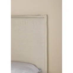 Signe sänggavelöverdrag 140 cm - Beige