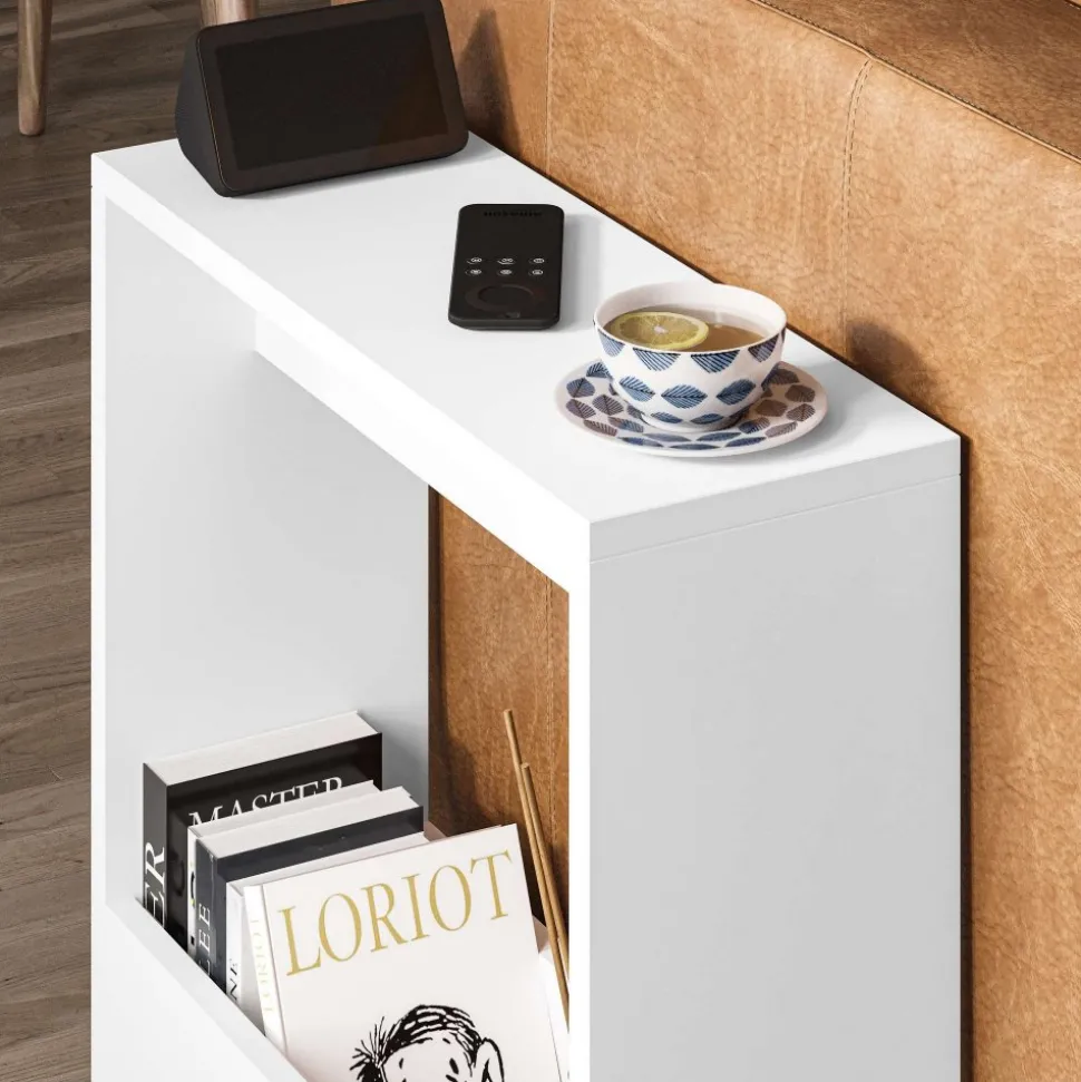 Simpi sidobord - Vit